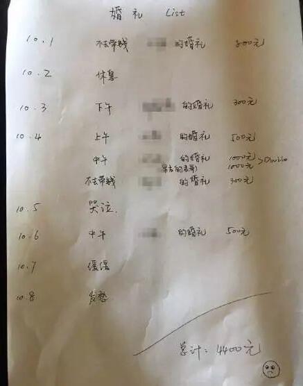 女子国庆8天要参加6场婚礼 网友：我要申请加班