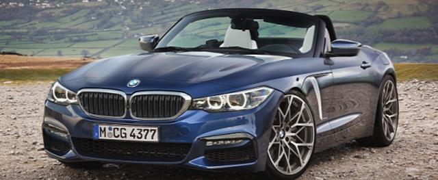 宝马全新Z4效果图曝光 借鉴新一代5系设计