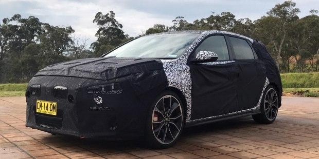 现代i30 N内饰谍照曝光 两个动力版本