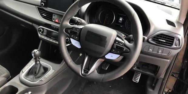 现代i30 N内饰谍照曝光 两个动力版本